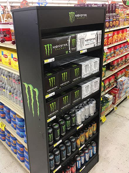 monster energy store merchandising.